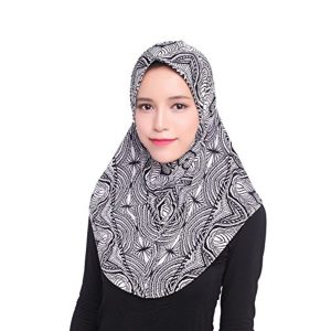 Daxin Muslim Women Inner Hijab Headscarf Cap Islamic Full Cover Islamic Hat